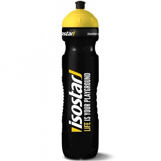 BIDON ISOSTAR 1000ml CZARNO-ŻÓŁTY -zdjęcie numer 1