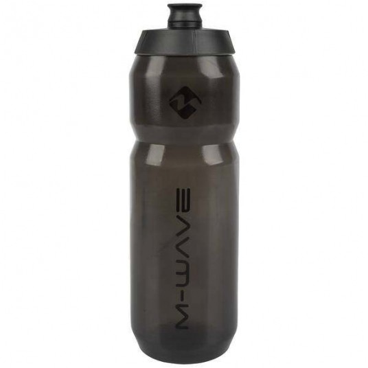 BIDON M-WAVE 750ml BLACK TRANSPARENT -zdjęcie numer 1