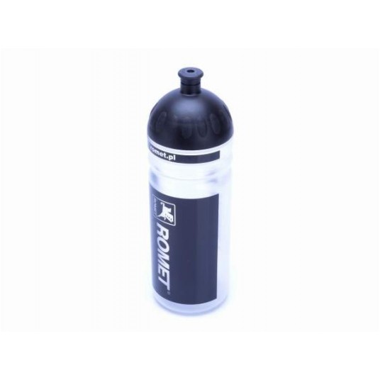 BIDON ROMET 0,7L PRZEZROCZYSTO-CZARNY -zdjęcie numer 1