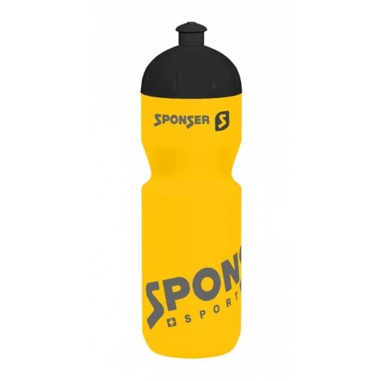 BIDON SPONSER NET YELLOW/ANTHRACIT 750ml -zdjęcie numer 1
