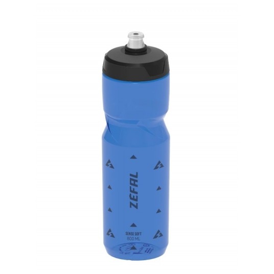 BIDON ZEFAL 0,80L SENSE SOFT 80 TRANSLUCENT BLUE -zdjęcie numer 1