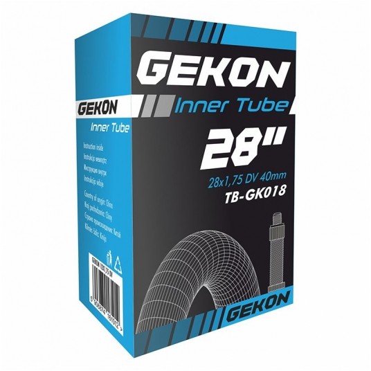 DĘTKA GEKON 28x1,75 DV40mm BOX -zdjęcie numer 1