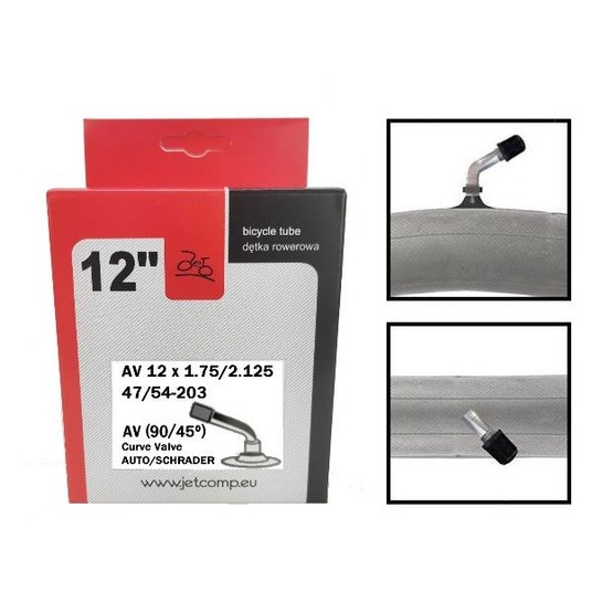 DĘTKA JET 12x1,75/2,125 AV40mm 90/45' -zdjęcie numer 1