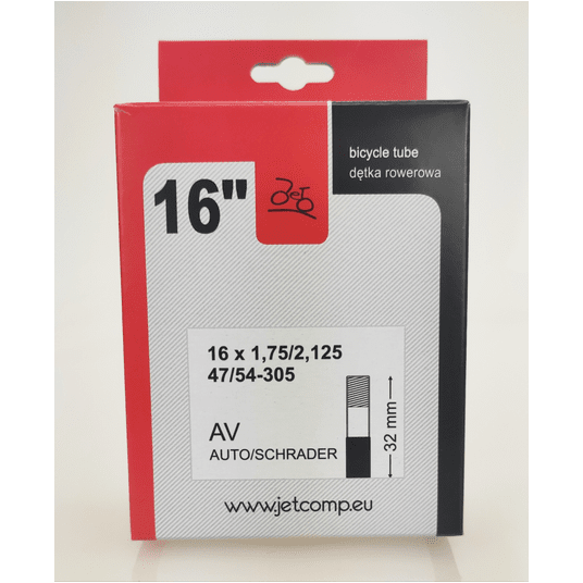 DĘTKA JET 16x1,75/2,125 AV-32mm -zdjęcie numer 1