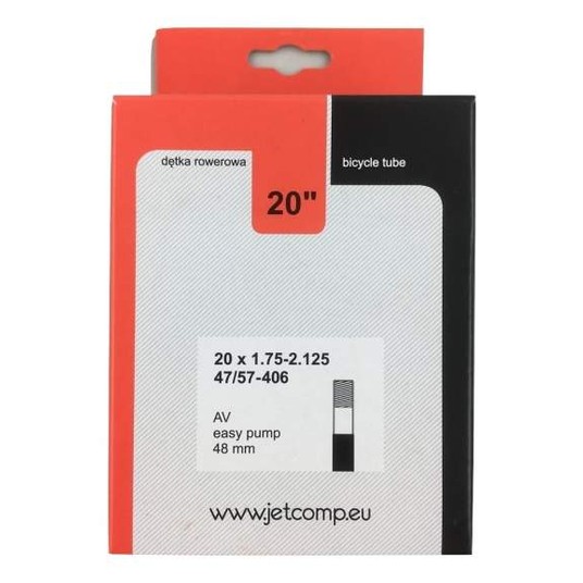 DĘTKA JET 20x1,75/2,125 AV-48mm -zdjęcie numer 1
