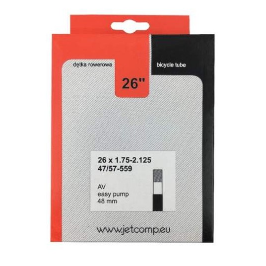 DĘTKA JET 26x1,75/2,125 AV48mm -zdjęcie numer 1
