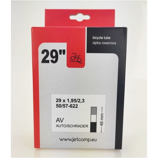 DĘTKA JET 29x1,75/2,3 AV-48mm -zdjęcie numer 1