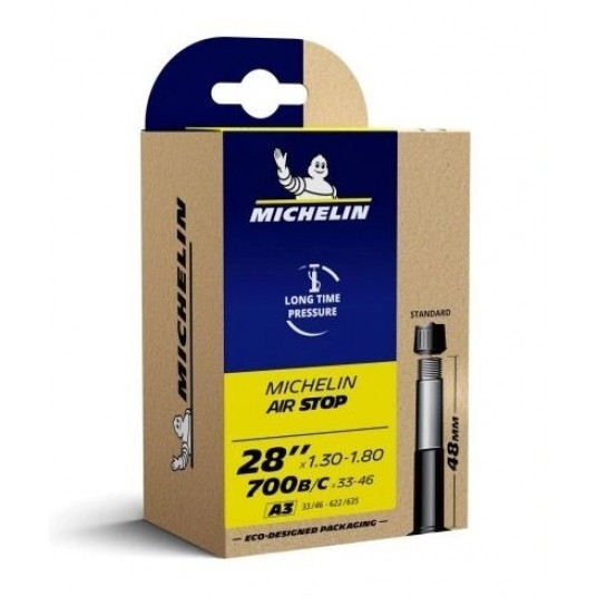 DĘTKA MICHELIN 700x35/46 AIR STOP GAL AV48mm -zdjęcie numer 1