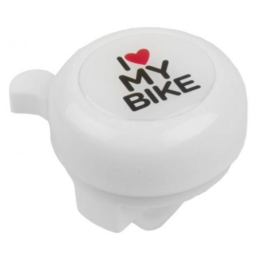 DZWONEK M-WAVE "I LOVE MY BIKE" -zdjęcie numer 1