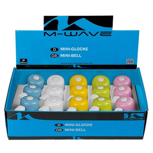 DZWONEK MINI KOLORY PASTELOWE opak=20szt -zdjęcie numer 1