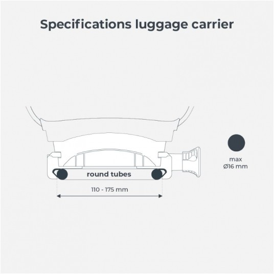 FOTELIK URBAN IKI NA BAG. U-me Easyfix GREY/BLACK -zdjęcie numer 3