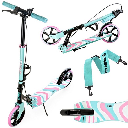 HULAJNOGA RV ZEA MINT/PINK 200mm HAMULEC, KOSZ.BID -zdjęcie numer 1