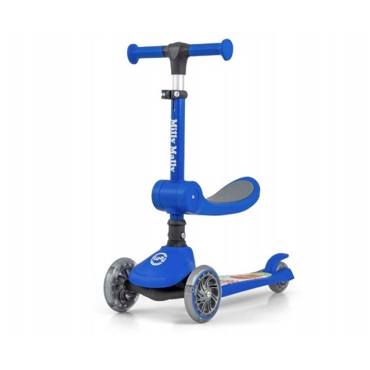 HULAJNOGA SCOOTER FUZZY BLUE -zdjęcie numer 1