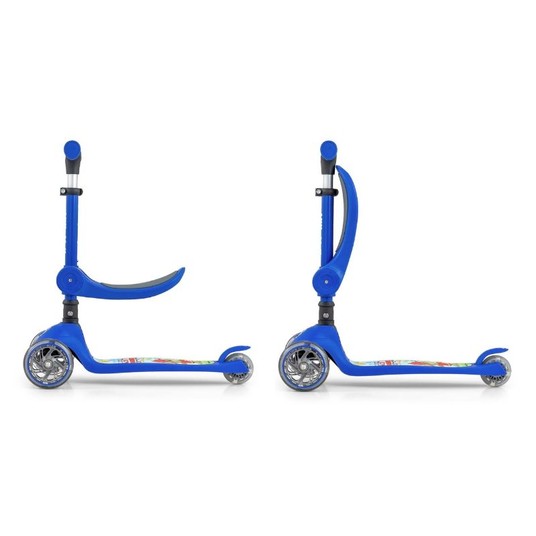 HULAJNOGA SCOOTER FUZZY BLUE -zdjęcie numer 2