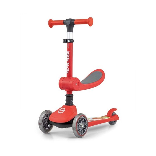 HULAJNOGA SCOOTER FUZZY RED -zdjęcie numer 1