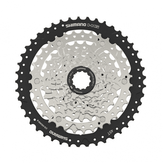 KASETA SHIMANO 8rz CS-HG400 11-45 SREBR ACERA BOX -zdjęcie numer 1