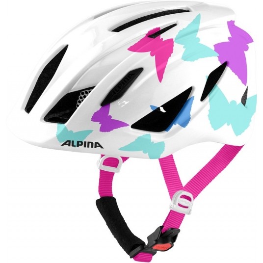 KASK ALPINA PICO ROZM. 50-55cm PEARLWHITE BUTTERFL -zdjęcie numer 1