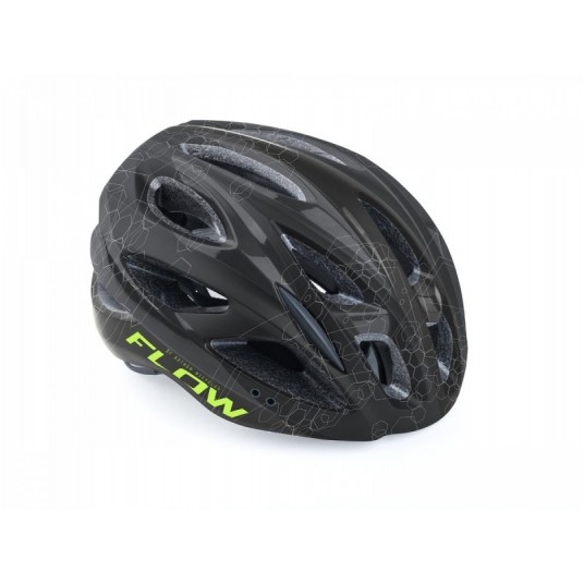 KASK AUTHOR FLOW X9 ROZM. 54-58cm CZARNY MAT -zdjęcie numer 1