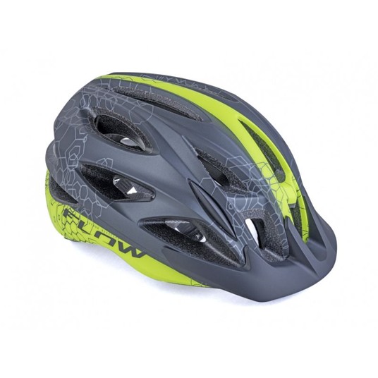 KASK AUTHOR LOW X9 ROZM. 58-61cm CZARNO-ŻÓŁTY -zdjęcie numer 1