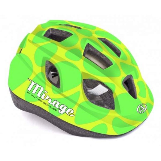 KASK AUTHOR ROZM. 48-54 MIRAGE ŻÓŁTO-ZIELONY -zdjęcie numer 1