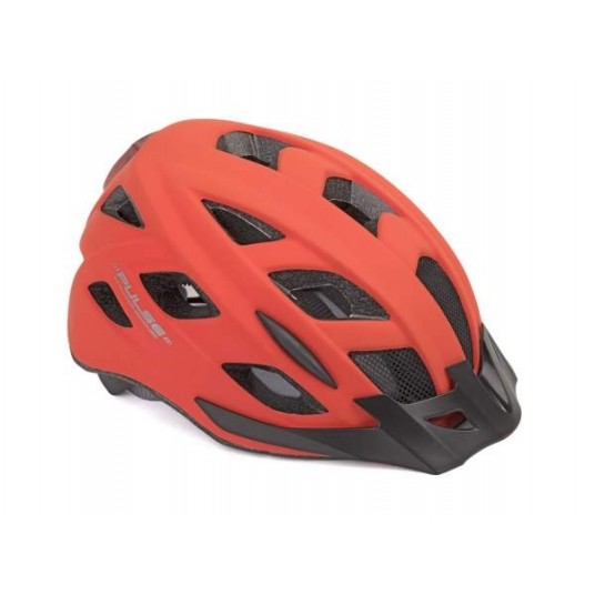 KASK AUTHOR ROZM. 52-58 PULSE LED X8 LAMPKA CZERW -zdjęcie numer 1