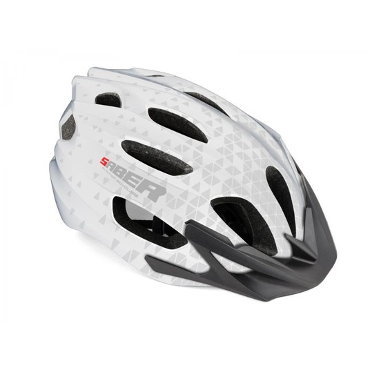 KASK AUTHOR SABER X1 ROZM. 53-59 BIAŁY -zdjęcie numer 1