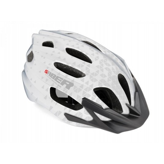 KASK AUTHOR SABER X1 ROZM. 53-59 BIAŁY -zdjęcie numer 1
