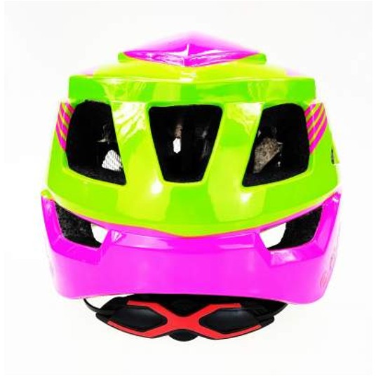 KASK AVO-03 R.46-52cm RÓŻOWO/ZIELONY -zdjęcie numer 2