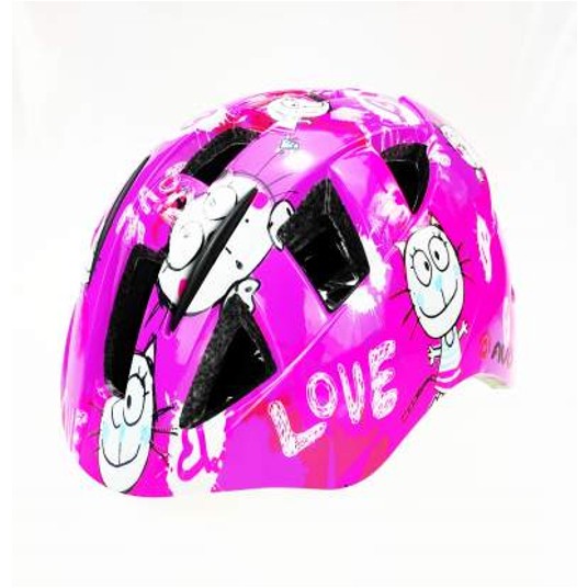 KASK AVO-11 R.44-48cm RÓŻOWY -zdjęcie numer 1