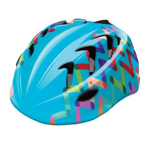 KASK B-SKIN DZIEC. ROZ.S KIDY ZIGZAG NIEB HM-BS389 -zdjęcie numer 1
