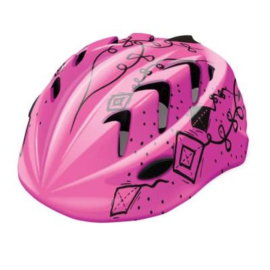 KASK B-SKIN DZIEC. ROZM. M KIDY PRO KITES RÓŻOWY -zdjęcie numer 1