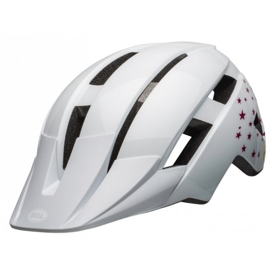 KASK BELL SIDETRACK II ROZM. 50-57cm STARS WHITE -zdjęcie numer 1