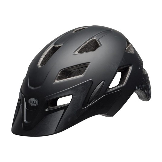 KASK BELL SIDETRACK ROZM. 47-54cm mat black silver -zdjęcie numer 1