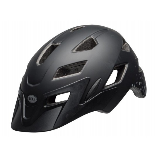 KASK BELL SIDETRACK ROZM. 50-57cm MAT BLACK SILVER -zdjęcie numer 1