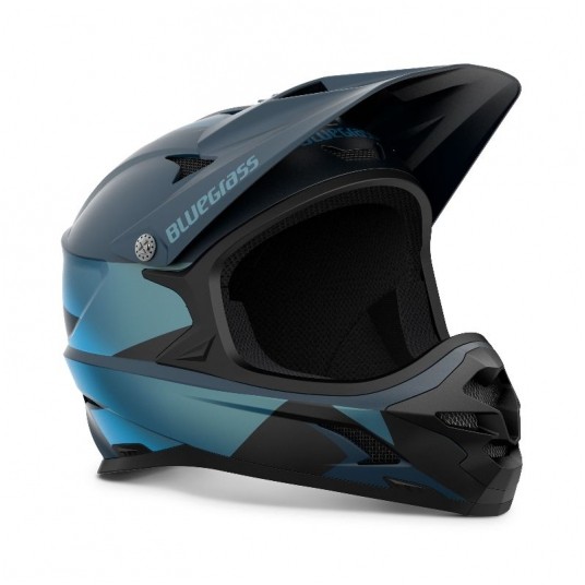 KASK BLUEGRASS INTOX ROZM. L 58-60cm BLUE MAT -zdjęcie numer 1