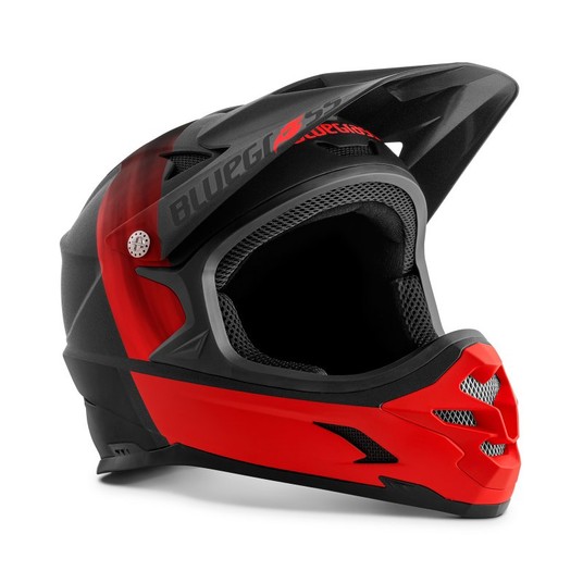 KASK BLUEGRASS INTOX ROZM.XS 52-54cm BLACK RED MAT -zdjęcie numer 1