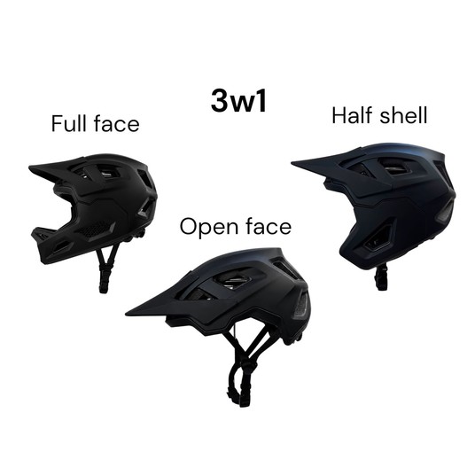 KASK FULLFACE AVO PREDATOR SP-B140 ROZM. L 59-61 -zdjęcie numer 2