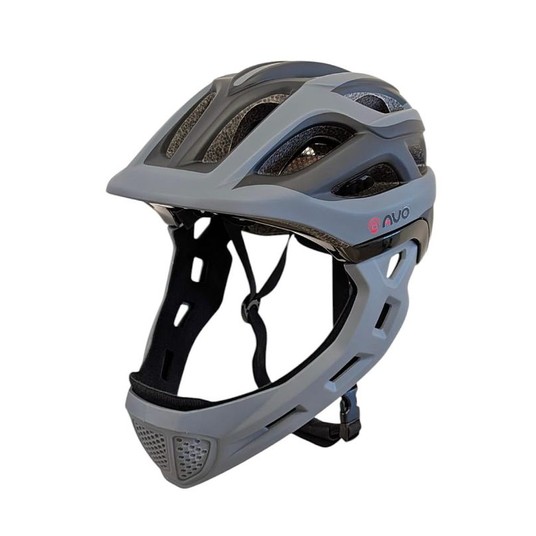 KASK FULLFACE PNY-49 ROZM. L 51-56 CZARNO/SZARY M -zdjęcie numer 1