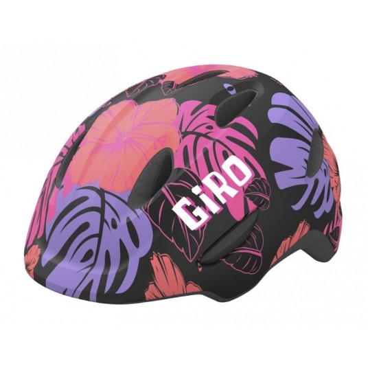KASK GIRO SCAMP ROZM.XS 45-49cm MAT BLACK FLORAL -zdjęcie numer 1