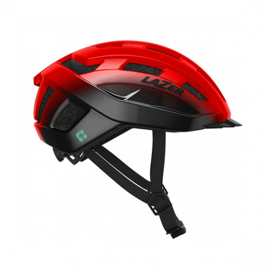 KASK LAZER CODAX ROZM. UNIWESALNY+NET RED BLACK -zdjęcie numer 1