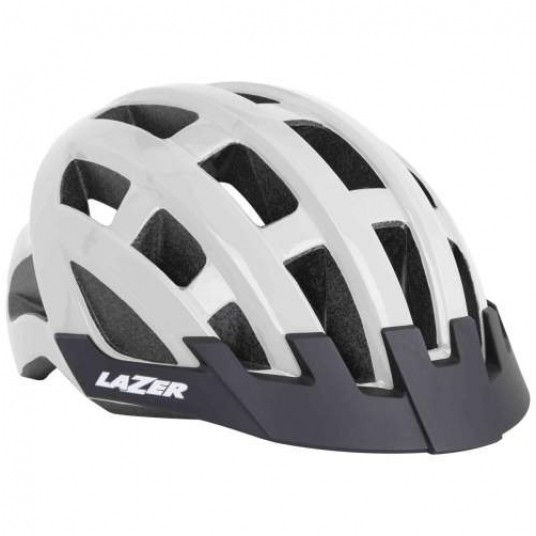 KASK LAZER COMPACT UNI /54-61cm/ WHITE -zdjęcie numer 1