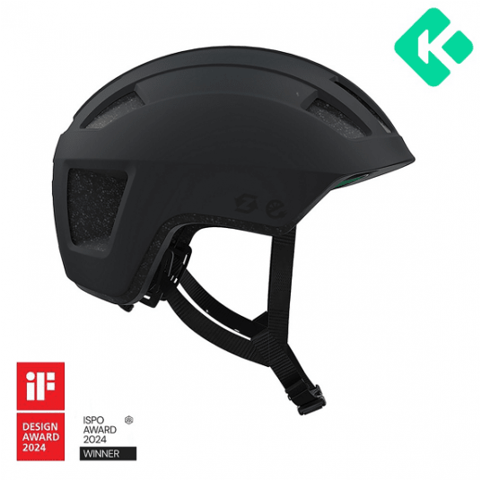 KASK LAZER VERDE ROZM. S-M MAT GREY ONYX -zdjęcie numer 1