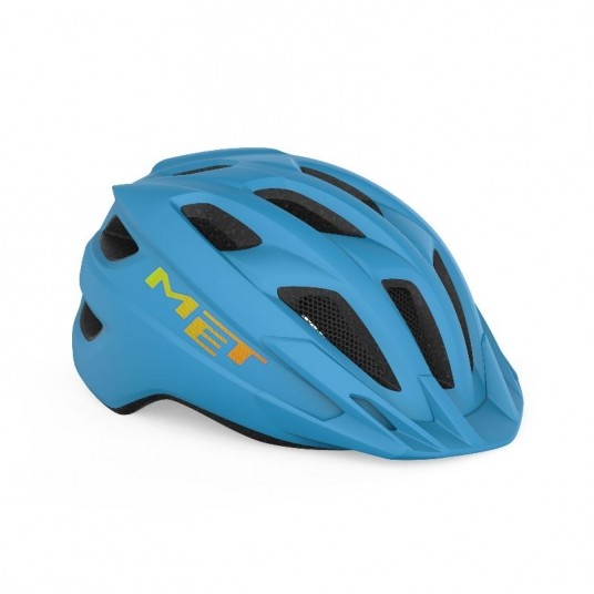 KASK MET CRACKERJACK UNISMALL CYAN MATT -zdjęcie numer 1
