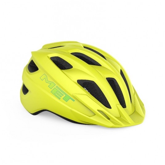 KASK MET CRACKERJACK UNISMALL LIME MATT -zdjęcie numer 1