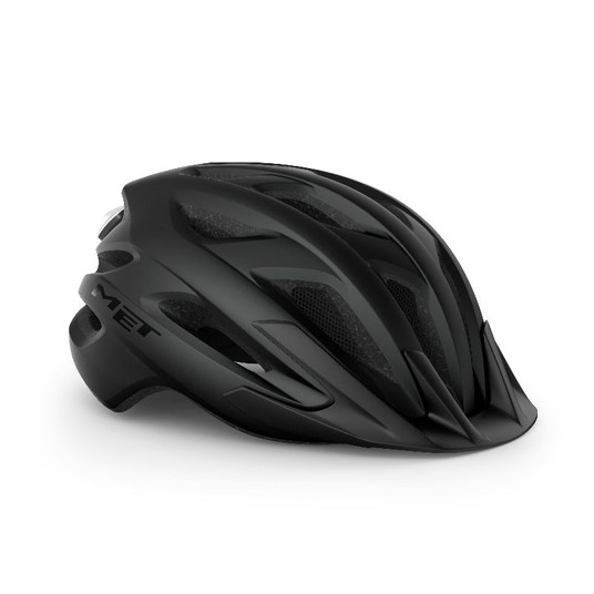 KASK MET CROSSOVER II BLACK MAT -zdjęcie numer 1