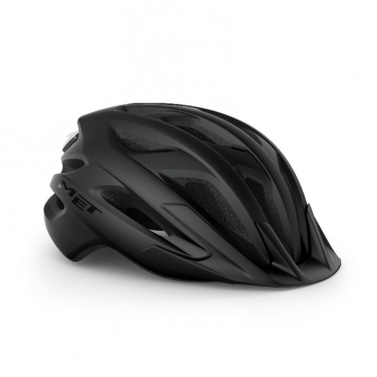 KASK MET CROSSOVER II XL BLACK MAT -zdjęcie numer 1