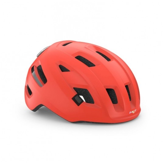 KASK MET E-MOB ROZM. M (56-58cm) CORAL MATT -zdjęcie numer 1