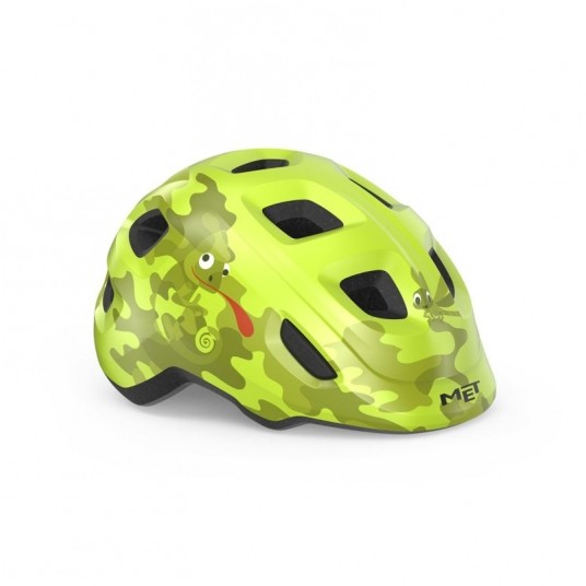 KASK MET HOORAY ROZM. S LIME CHAMELEON G -zdjęcie numer 1