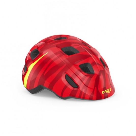 KASK MET HOORAY ROZM. S RED ZEBRA MAT -zdjęcie numer 1