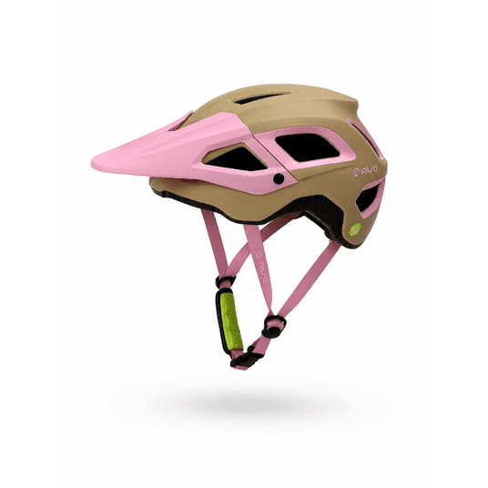 KASK MOON KS33 ROZM. M 55-58cm PIASKOWO/RÓŻOWY -zdjęcie numer 1